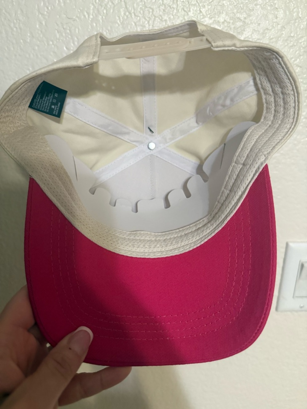 Sorry! Out Of Your League Pink & White Trucker Hat - Picture 2 of 2
